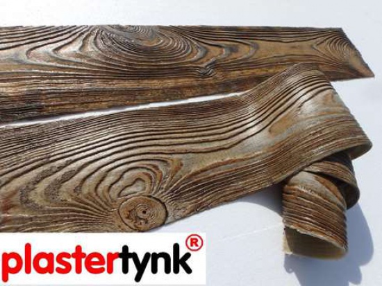 Dekor lux deko styl Retro wood deska elewacyjna elastyczna imitacja drewna