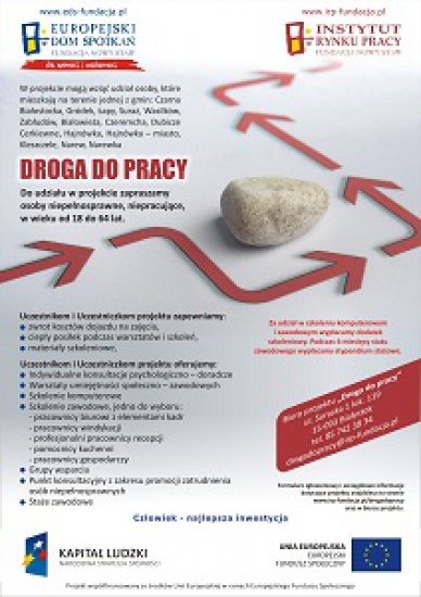 6-miesięczne staże dla osób niepełnosprawnych