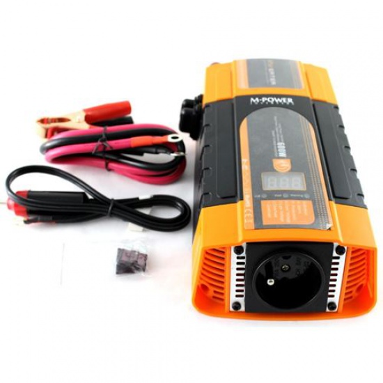Przetwornica Napięcia 12V 230V 600Watt www.kalibrujemy.pl
