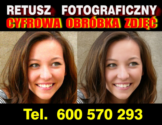 RETUSZ FOTOGRAFICZNY / OBRÓBKA CYFROWA ZDJĘĆ