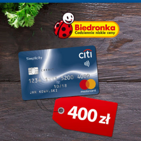 Zarób 400 zł na zakupy w Biedronce!  
