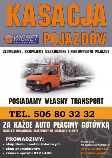 ZEZŁOMUJEMY TWOJE AUTO!
